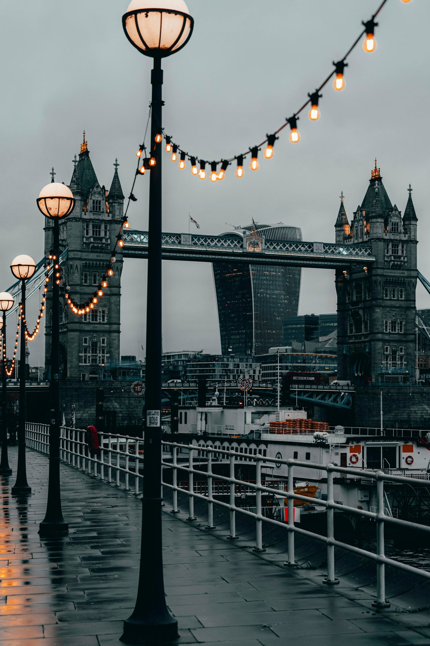 Tower Bridge, London at dusk